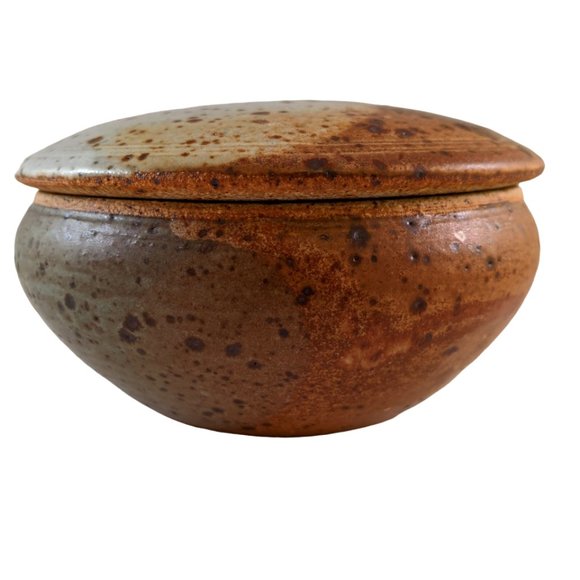 Original Paseo Rosebrook Stoneware Jewelry Box / Container Glazed Jar - Picture 2 of 8